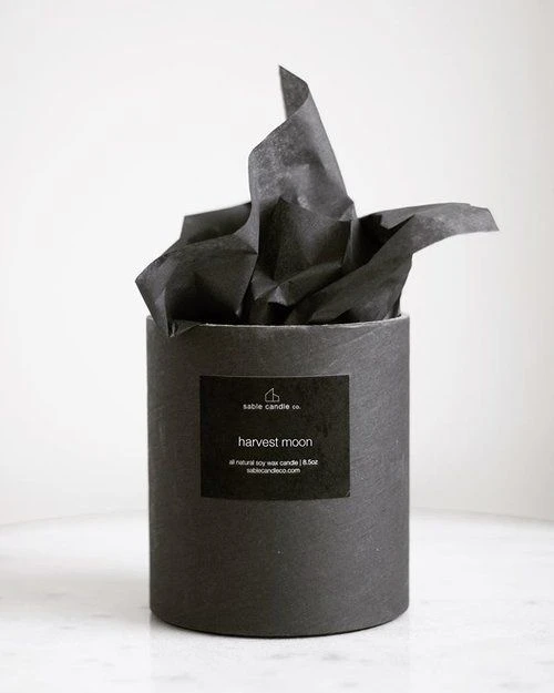 Sable candle arrangement