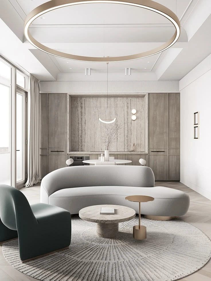 Sadovye Kvartaly residential interior